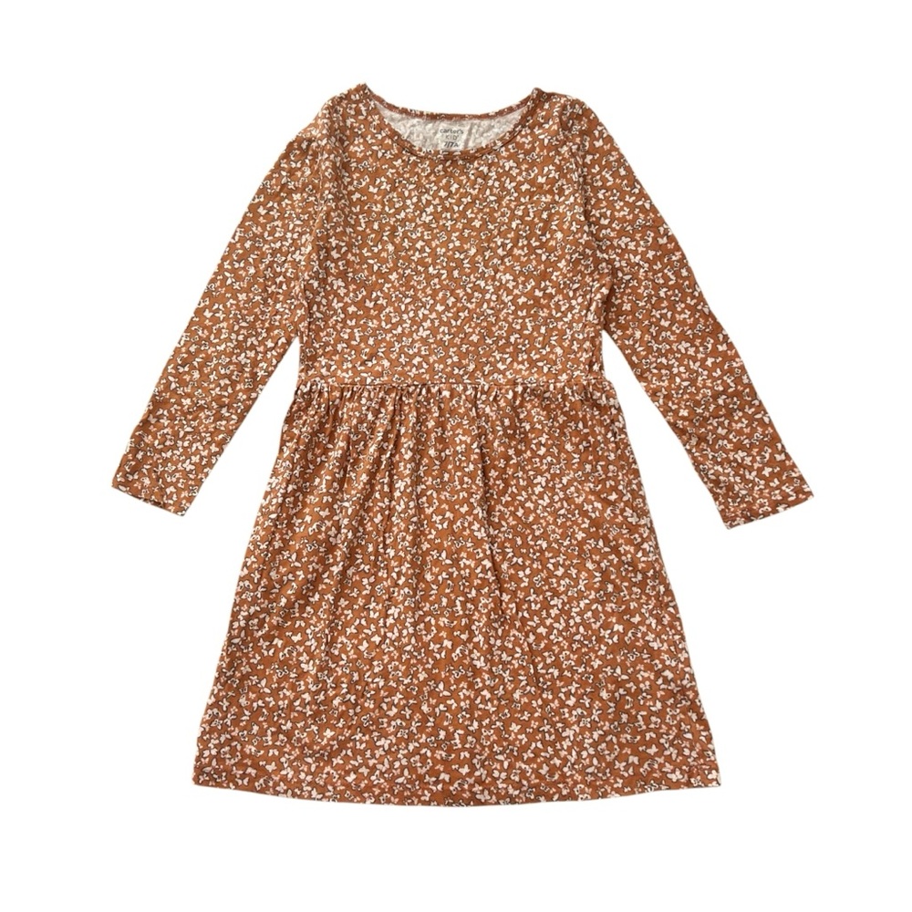 Carters girls cotton butterfly dress